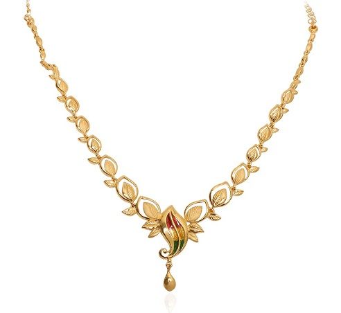 9 Beautiful 25 Grams Gold Necklace Designs In India | Gold .