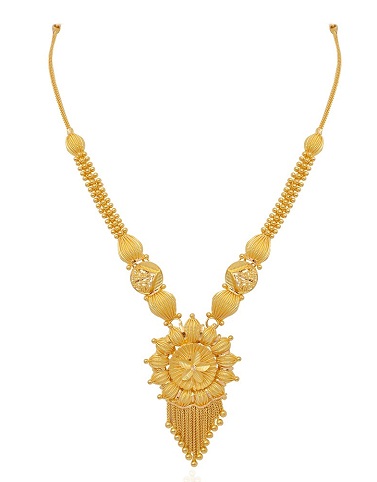 9 Beautiful 25 Grams Gold Necklace Designs In India | Styles At Li