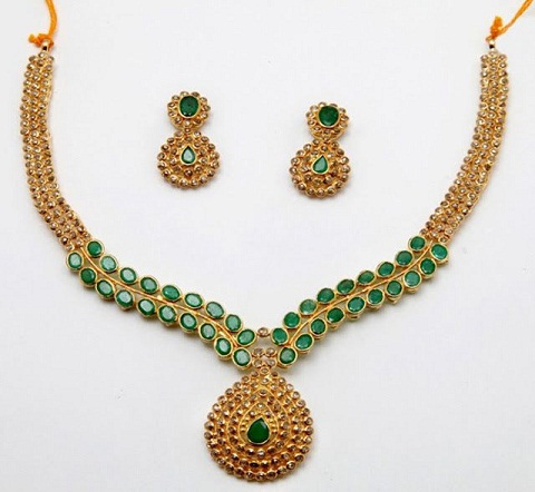 50 Grams Gold Necklace Designs - Latest Collection for Weddi