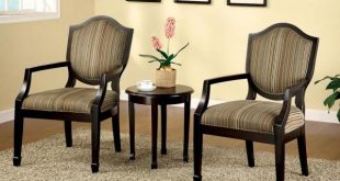 Bernetta Espresso II Set of Table and Accent Chairs Medieval .