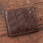 Amish Hand Made Brown Alligator Billfold Wallet – Yoder Leather .