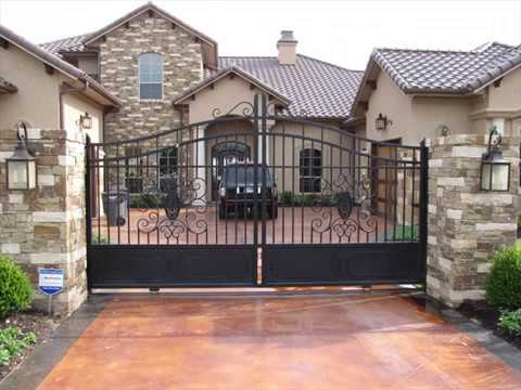 Automatic Driveway Gates Design for Homes - YouTu