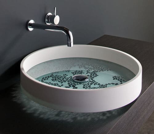 Unusual Bathroom Basins by Omvivo - Motif and