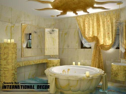 False ceiling designs for bathroom (With images) | Pop false .
