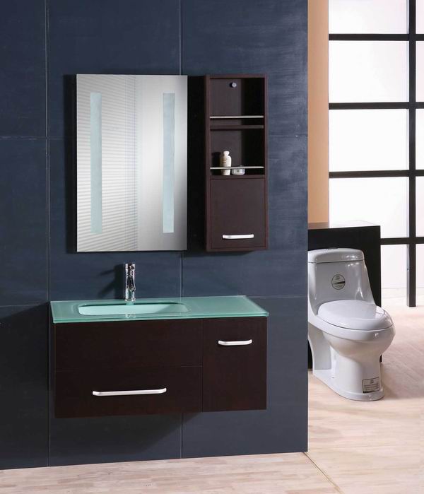 Classic Design Mdf Glass Wash Basin Bathroom Mirror Cabinet - Buy .