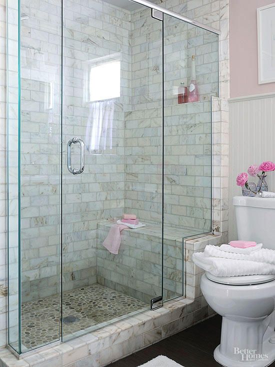 Absolutely Stunning Walk-In Showers for Small Baths (With images .