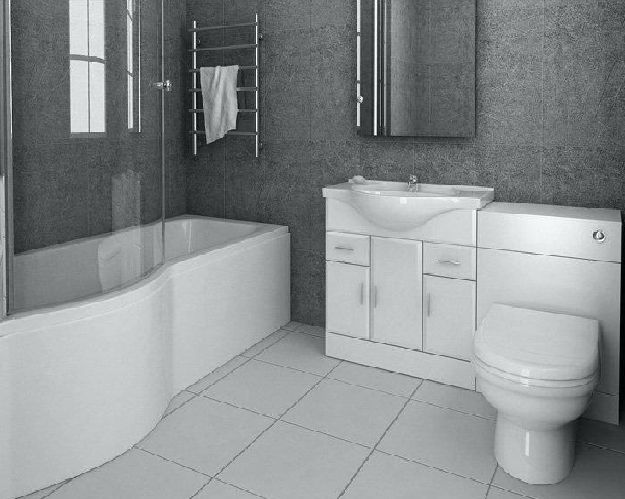 Bathroom Suites Sale - Image of Bathroom and Clos