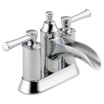 Two Handle Centerset Bathroom Faucet 25720LF | Delta Fauc