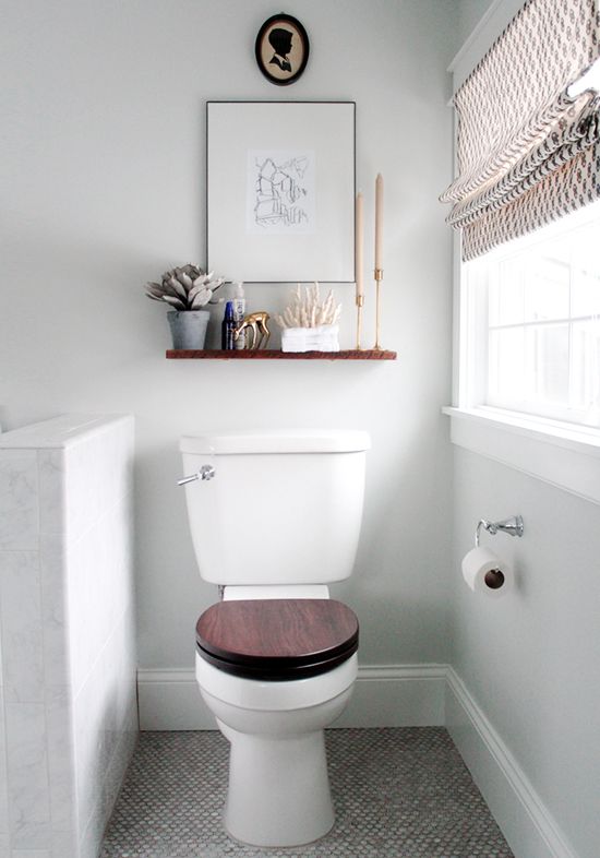 10 fancy toilet decorating ideas | Bathroom shelves over toilet .