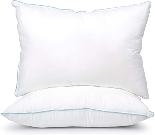 Amazon.com: SLEEPY FOLKS Premium Quality Bed Pillows | Side or .