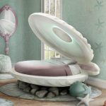 Elegant Kids Bedroom Accessories: Enchanting Mermaid bedroom .