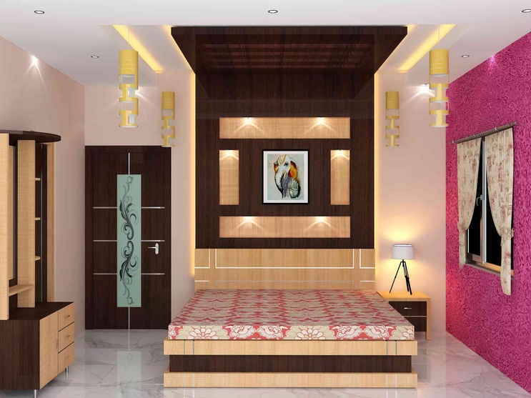 bedroom interior by Sunny Singh, Interior Designer in Kolkata,West .