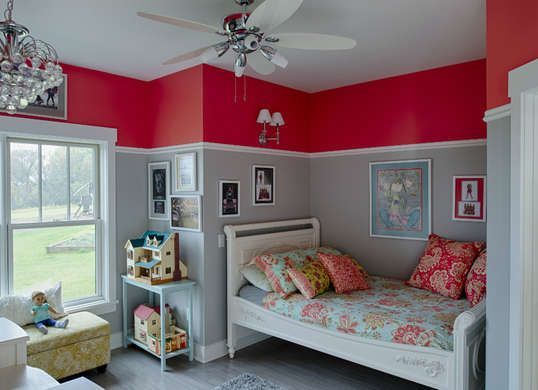 7 Cool Colors for Kids' Rooms | Kids bedroom paint, Bedroom red .