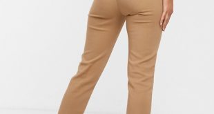 Stradivarus tri-set belted trousers in beige | AS