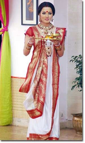 Bengali | Saree wearing styles, Bengali saree, Sar