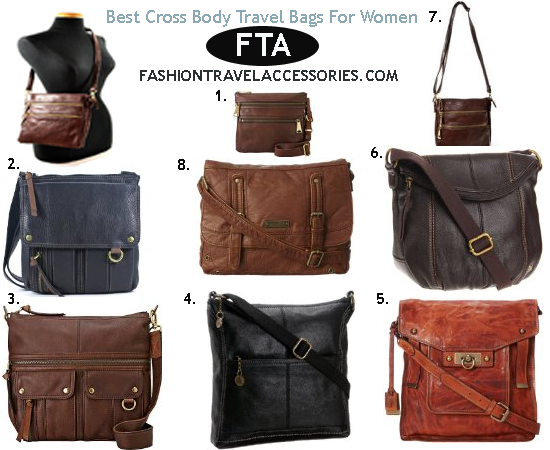 Cross Body Travel Bags For Women - Best Travel Shoulder Ba