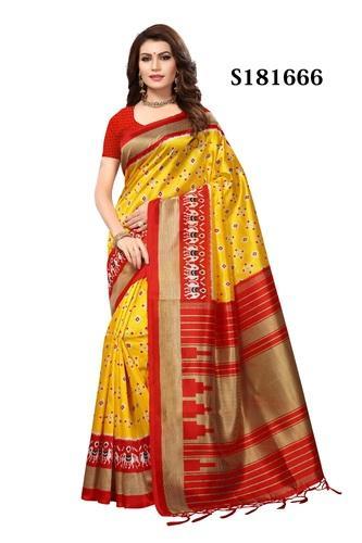 Silk Weaving Bhagalpuri Sarees, Length: 6.3 m, Rs 500 /piece .
