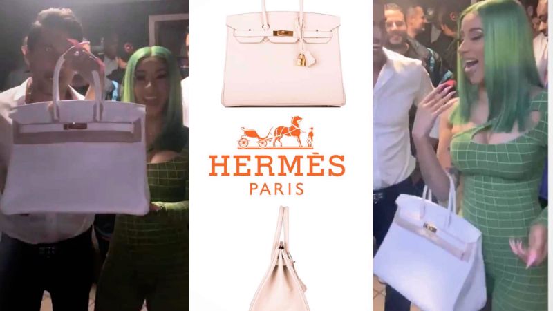 Cardi B Super Fan Gifts Singer $20k Birkin Bag For Showing Up To .