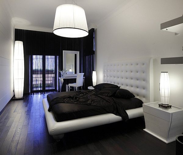 Decorating arund dark floors | White bedroom decor, White bedroom .