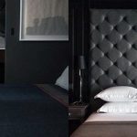 Top 50 Best Black Bedroom Design Ideas - Dark Interior Wal