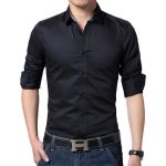 Mens Black Shirt, Size: Large, Rs 600 /piece S S Lahenga & Sarees .
