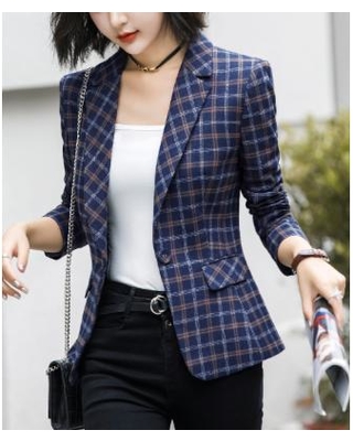 New Sales are Here. 33% Off Emma Way Women's Blazers Blue - Blue .