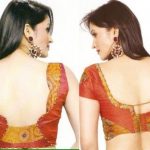 Blouse Back Neck Designs For Border Sarees | Bollywood saree .