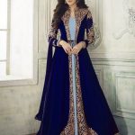 Designer Blue Salwar Suit Manufacturer in Surat Gujarat India by .
