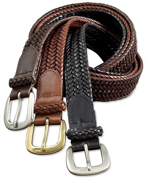 Polo Ralph Lauren Men's Belt, Core Derby Braided Belt & Reviews .