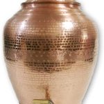 Amazon.com: Pure Copper Water Storage Matka Mathar Hammered Design .