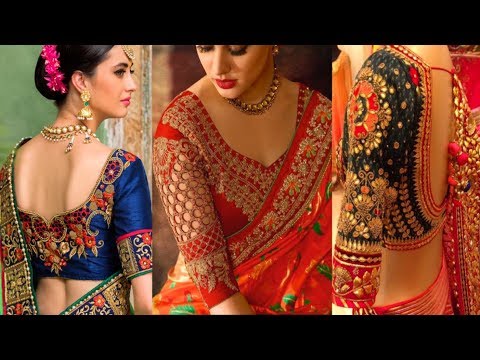 Bridal Wedding Blouse Designs 2019 - Beautiful Indian bridal .