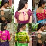 Latest Saree Blouse Designs for Upcoming Festivals – South India .