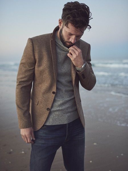 can't wait for fall // menswear, mens style, blazer, sweater .