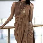 9 New Designs of Brown Blouses in Different Shades | Styles At Li