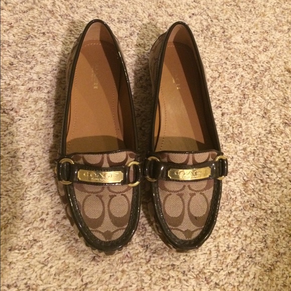 Coach Shoes | Womens Brown Loafers | Poshma