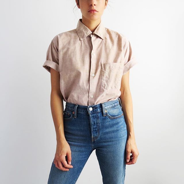 A classic. 1960's button down short sleeve shirt, up on the site .
