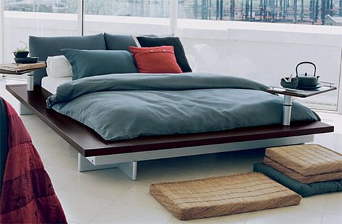 Modern Low Profile bed (With images) | Low height bed, California .