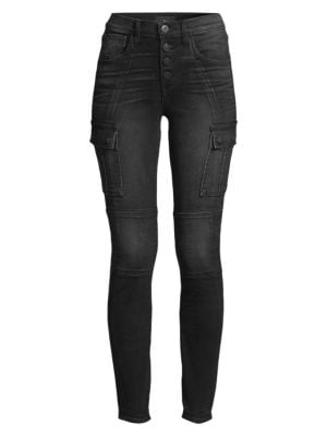 3x1 - Vida High-Rise Skinny Cargo Jeans - saks.c