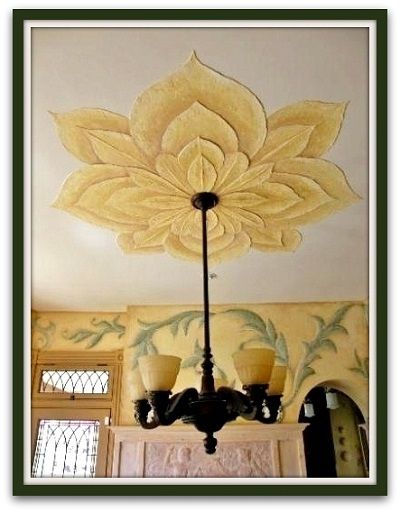 Ceiling Flower Designs