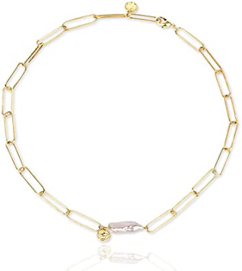 Amazon.com: Une Douce Choker Necklaces for Women, Chain Link .