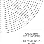 Circle Skirt template Printable PDF Pattern : WhatTheCraft Pattern .