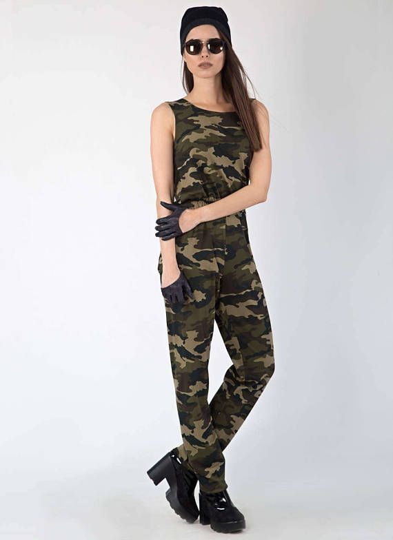 Camouflage Jumpsuit, Military Jumpsuit, Camo jumpsuit, Camo .