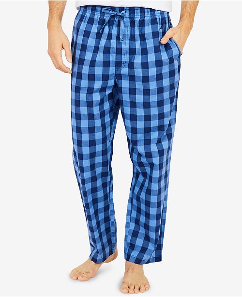 Nautica Men's Buffalo Plaid Cotton Pajama Pants & Reviews .