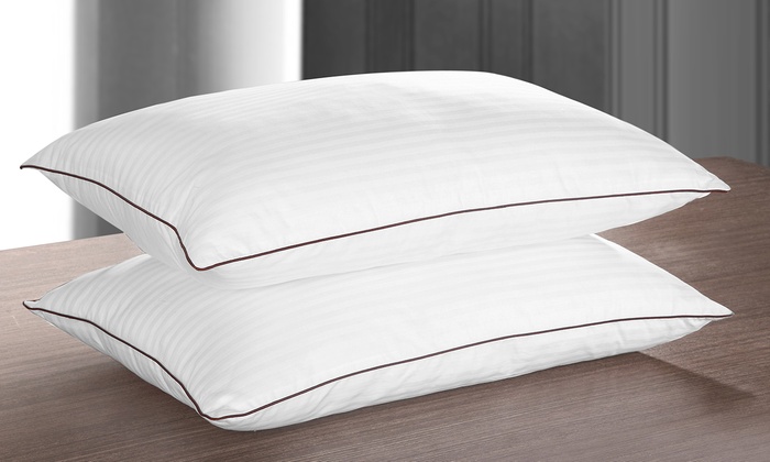 Up To 86% Off on Egyptian Cotton Pillows (2-Pack) | Groupon Goo