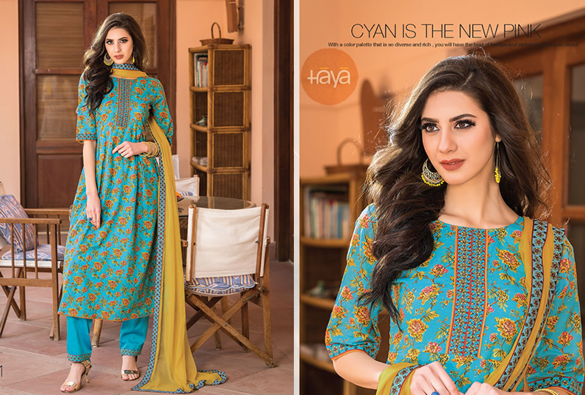 Latest Cotton Salwar Suit Collections for Hot Summer - HayaIndia .