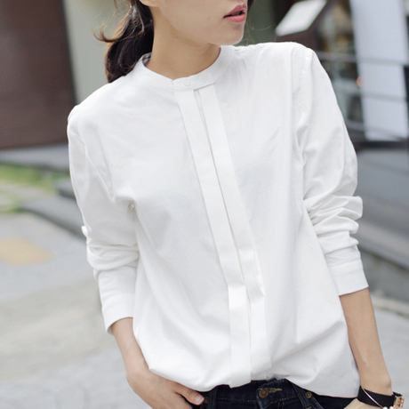 2015 New Korean Women Shirts Blouses Blusas Plus Size Elegant .