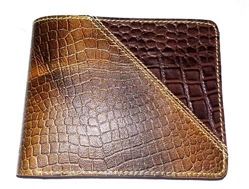Crocodile Leather Wallet at Rs 250/piece | Crocodile Wallet | ID .