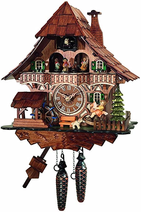 Amazon.com: Cuckoo Clock Quartz-movement Chalet-Style 32cm by .