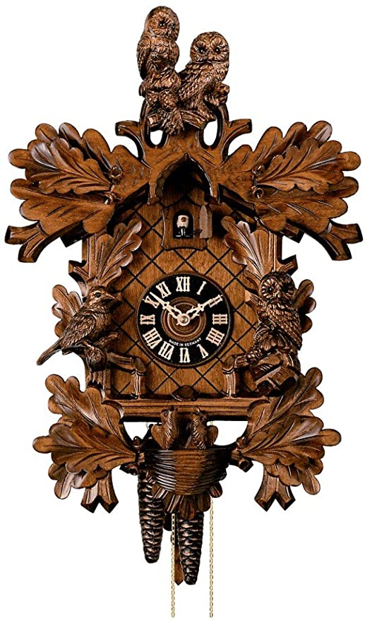 Amazon.com: Hönes Cuckoo Clock Owls HO 179/4nu: Home & Kitch
