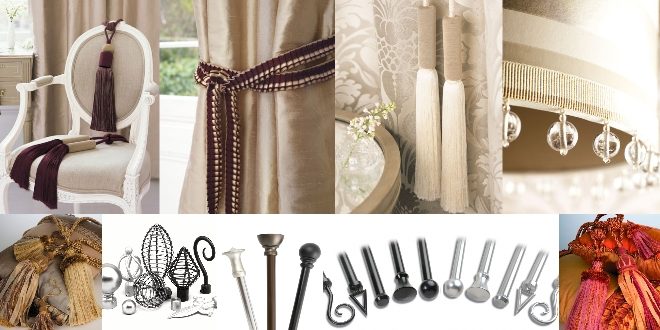 Choosing the Right Accessories For Your Curtains | Lushes Curtains .